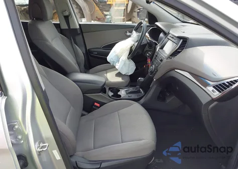 2017 Hyundai Santa Fe Sport 2.4L from USA, damaged, VIN 5XYZUDLB6HG487095